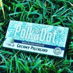 Polka Dot Creamy Pistachio